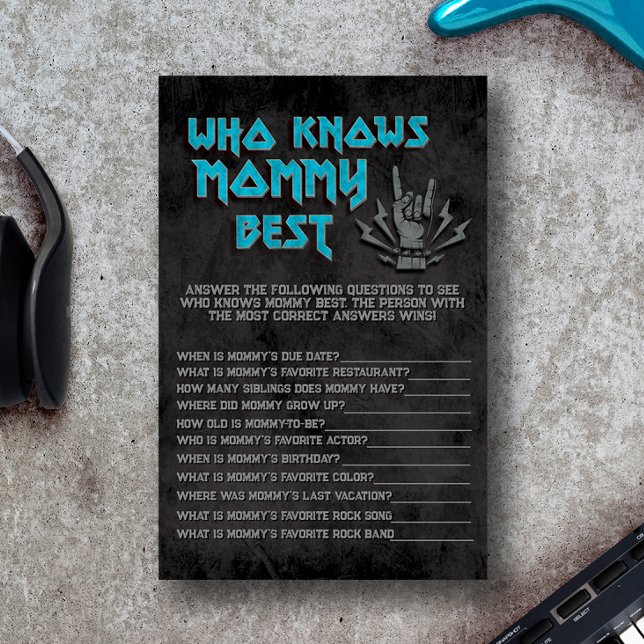 Wie Kent Moeders Best - Born to Rock (Who Knows Mommy Best - Born to Rock)