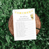 Wie kent papa-to-be spel meisje teddy beer Kaart