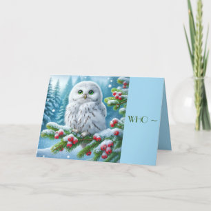 WIE? KERST KAART VOOR IEDEREEN