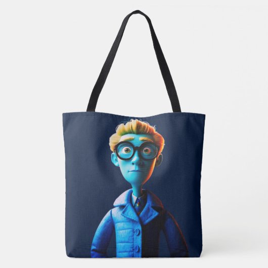 Wie kijkt er naar je Canvas tas (Achterkant)