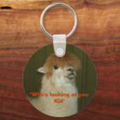 "Wie kijkt naar je Kind" Sleutelhanger (Voorkant)