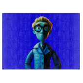 Wie kijkt naar uw glazen snijplank (Voorkant)