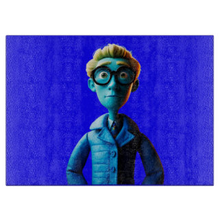 Wie kijkt naar uw glazen snijplank