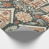 Wie klopt daar? cadeaupapier (Hoek)