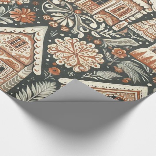 Wie klopt daar? cadeaupapier (Hoek)