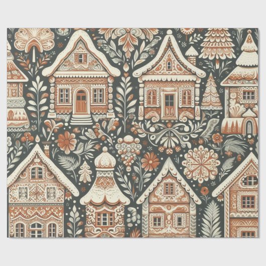 Wie klopt daar? cadeaupapier (Vlak)