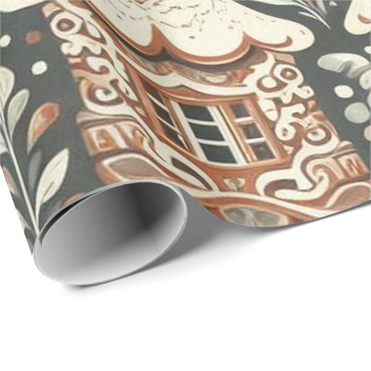 Wie klopt daar? cadeaupapier (Rol Hoek)