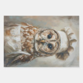 Wie kookt voor u Uil Decoupage papier Inpakpapier Vel (Voorkant)