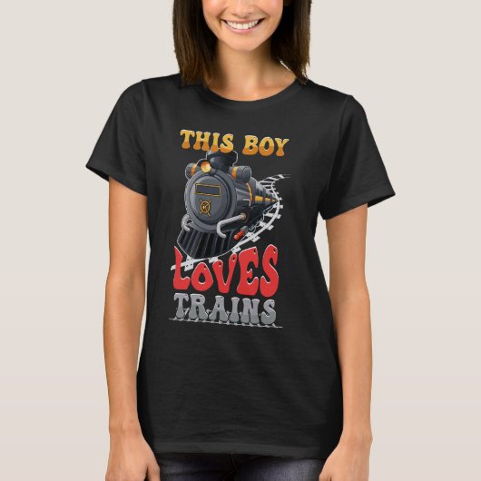 Wie koos voor Zug Model, Model Builder en Train Lo T-shirt (Voorkant)