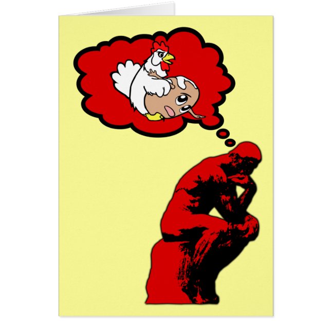 Wie kwam eerst de kip of het ei (Voorkant)