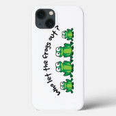 Wie laat de kikkers eruit? Case-Mate iPhone case (Achterkant)