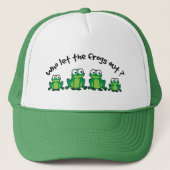 Wie Laat De Kikkers Los? Trucker Pet (Voorkant)