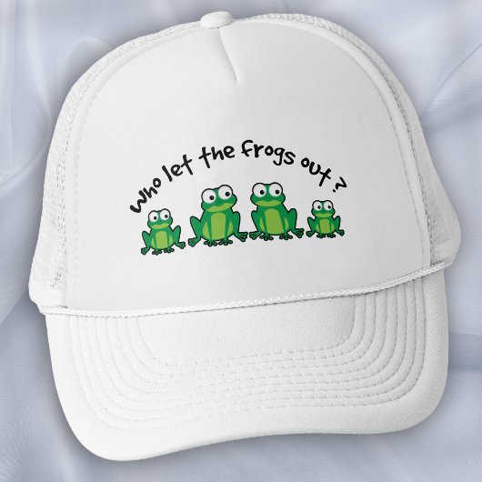 Wie Laat De Kikkers Los? Trucker Pet