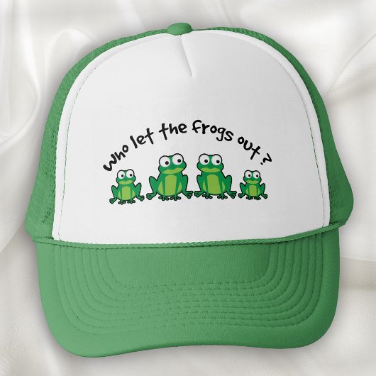 Wie Laat De Kikkers Los? Trucker Pet