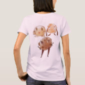 Wie laat de koekjes eruit? t-shirt (Achterkant)