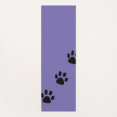 Wie liet de hond binnen? Periwinkle Yoga Mat (Voorkant)