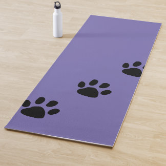 Wie liet de hond binnen? Periwinkle Yoga Mat