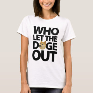 Wie liet de stok uit [zwart] t-shirt