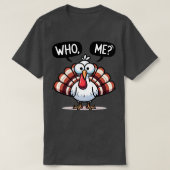Wie mij? t-shirt (Design voorkant)