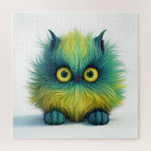 Wie mij? Uil Fantasy Creature Puzzel