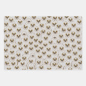 Wie mij uilen wikkelen papieren vellen (Voorkant 3)