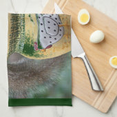 Wie noem je de kip? theedoek (Quarter Fold)