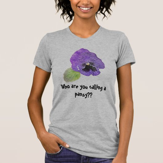 "Wie noem je een paniek?"  t-shirt voor vrouwen (Voorkant)