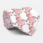 Wie noem je een varken? stropdas (Opgerold)