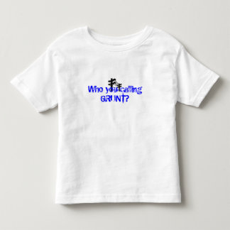Wie noem je GRUNT? T-shirt voor peuters