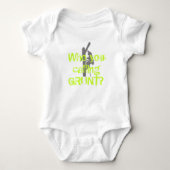 Wie noem je GRUNT? White Organic Creeper - GREE Romper (Voorkant)