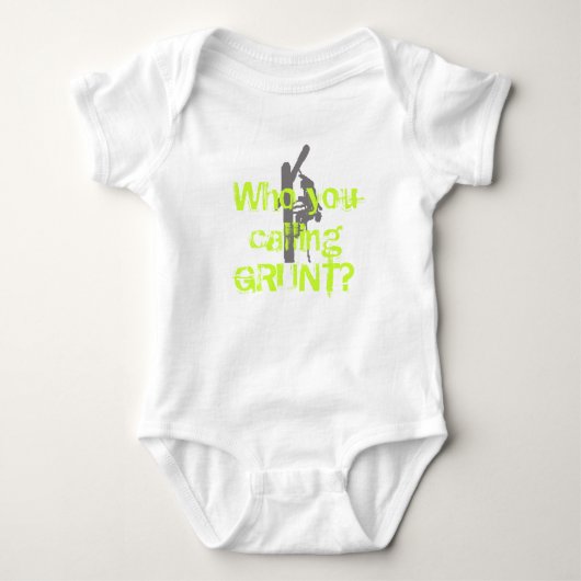 Wie noem je GRUNT? White Organic Creeper - GREE Romper (Voorkant)