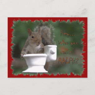 "Wie noem je RALPH?" Briefkaart