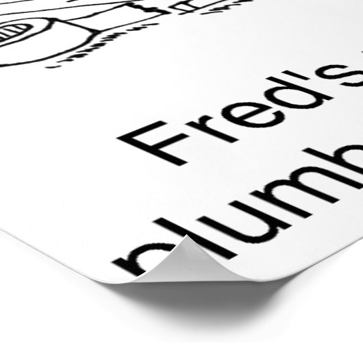 Wie om 1st te roepen: 911 of een Plumber Poster (Hoek)