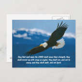 Wie op de Heer wacht Briefkaart (Voorkant / Achterkant)