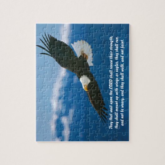 Wie op de Heer wacht Legpuzzel (Verticaal)