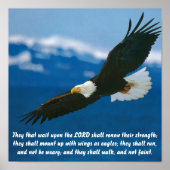 Wie op de Heer wacht Poster (Voorkant)