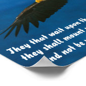 Wie op de Heer wacht Poster (Hoek)