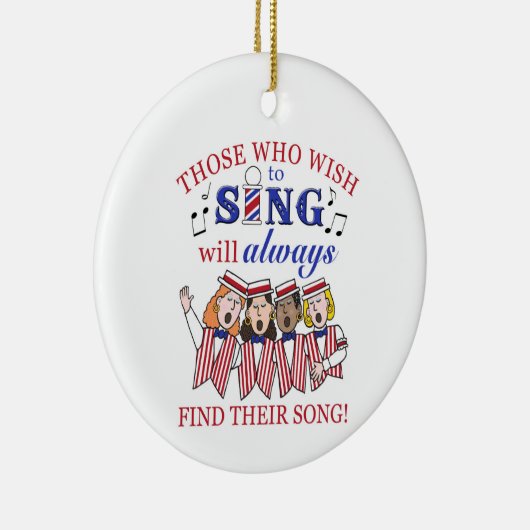 Wie Ornament wil zingen (Vrouw) (Rechts)