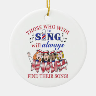 Wie Ornament wil zingen (Vrouw)