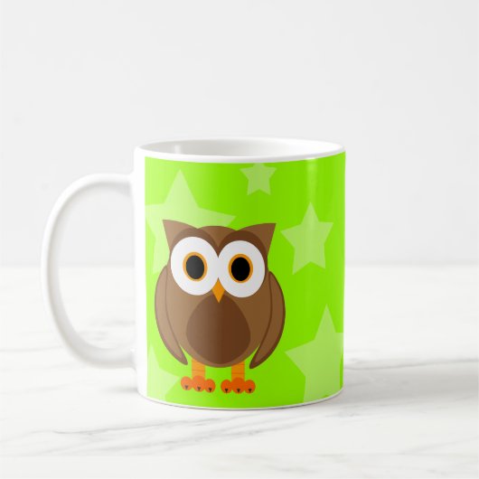 Wie? Owl onder de Mok sterren (Links)