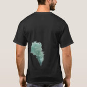 Wie ruikt het, behandelde het (achterste) Donker T-shirt (Achterkant)