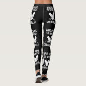 Wie runt de wereld? eekhoorn leggings (Achterkant)