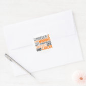 Wie Said Kidney Cancer ook zei Ronde Sticker (Envelop)