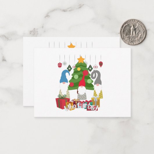 Wie Scheidde Elfen Notitiekaartje (Voorkant / Achterkant in situ)