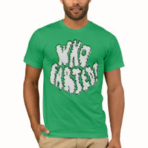 Wie Scheidde T-shirt Grappige Golf Vader Groen Opg