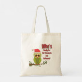 Wie staat er klaar tote bag (Achterkant)