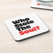 Wie stal de ziel? bier onderzetter (Linkerzijde)