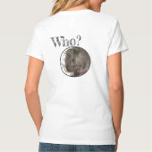 Wie? Tia. T-Shirt (Achterkant)
