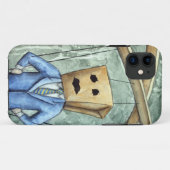 "Wie trekt je touwen?" iPhone Hoesje (Achterkant (horizontaal))