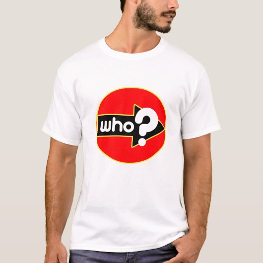 Wie twee? t-shirt (Voorkant)